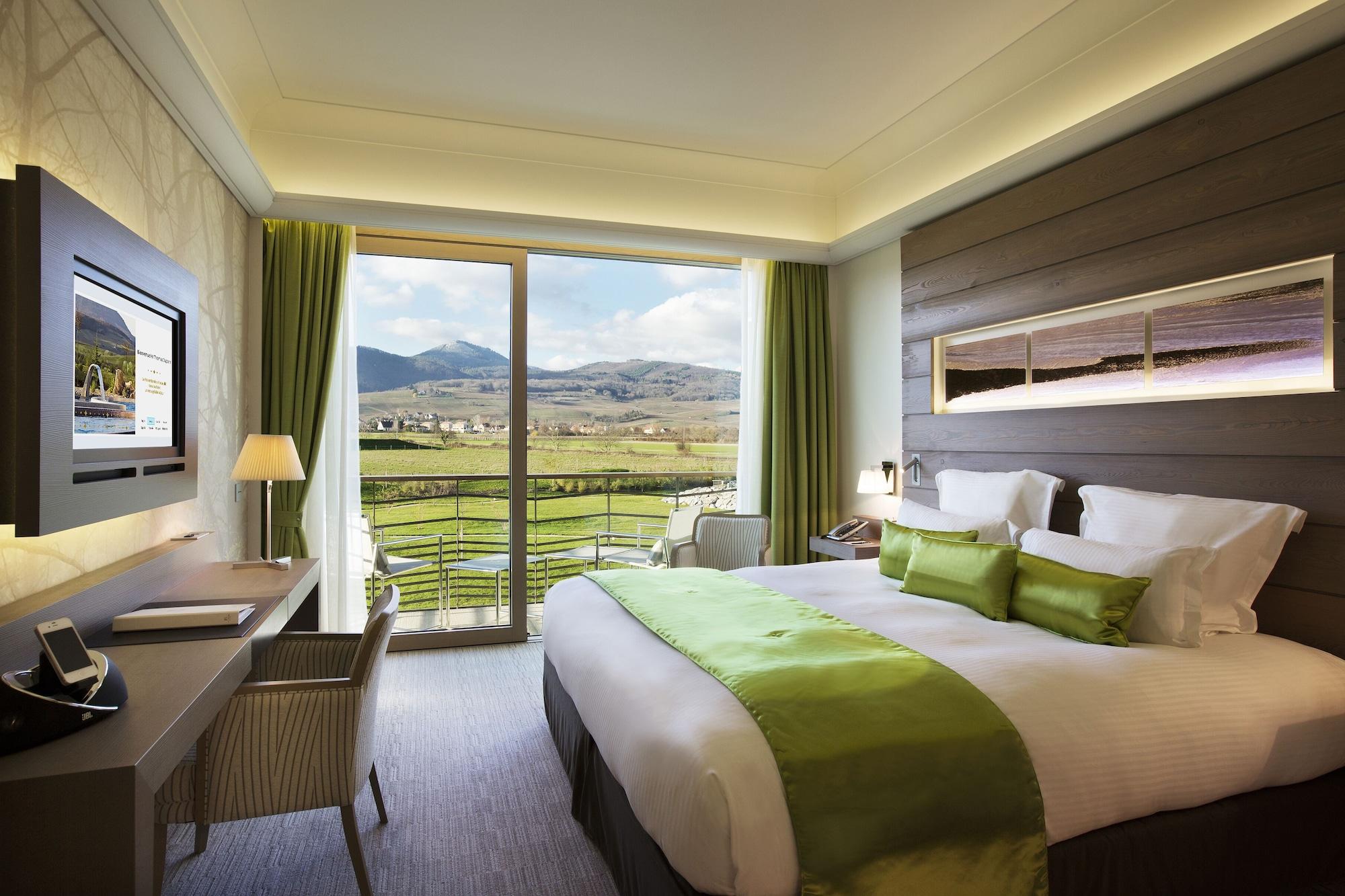 Hotel Barriere Ribeauville Bagian luar foto